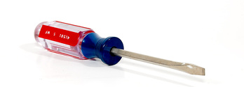 Screwdriver used in maintenance services